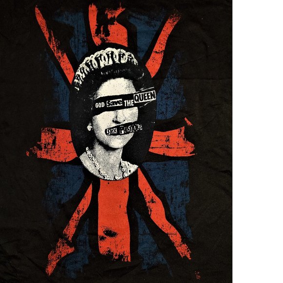 Sex Pistols God Save The Queen punk rock Official Hooded Tank Top M NWT - Picture 4 of 4